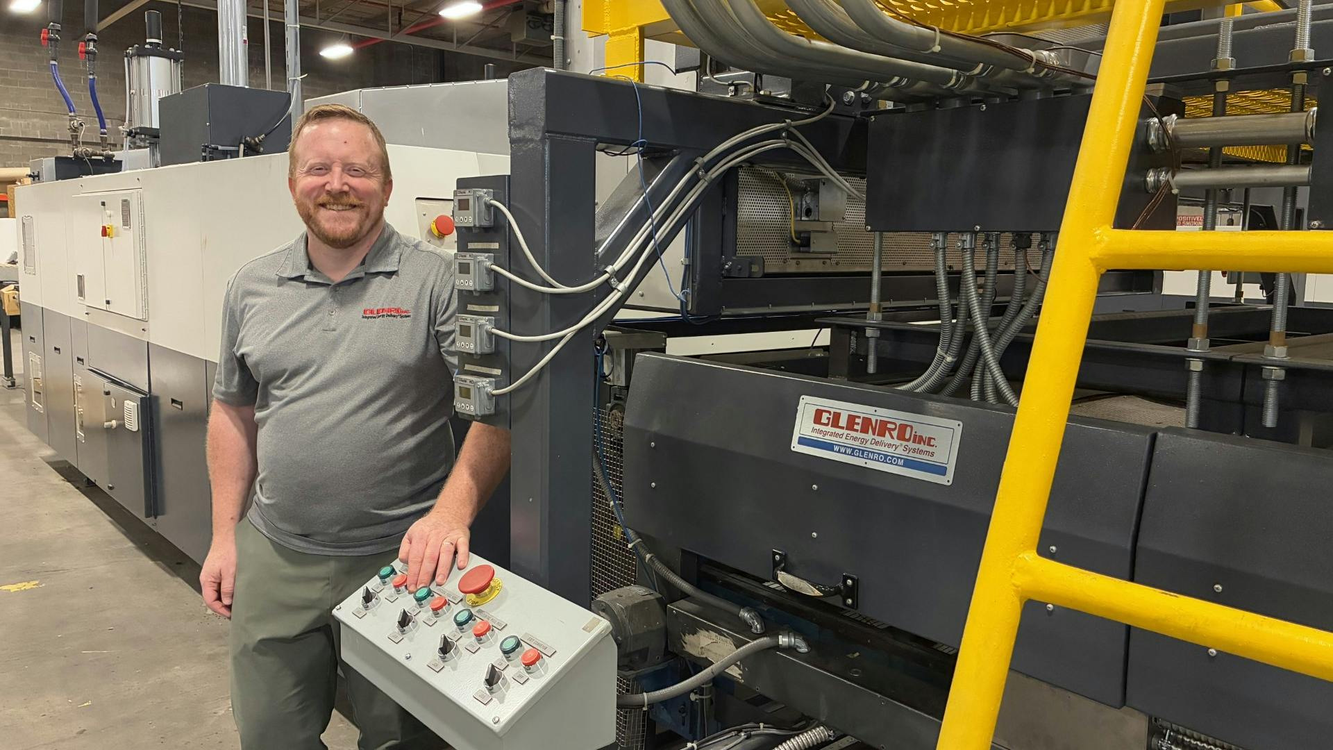 Jim Sorge, President of Glenro.