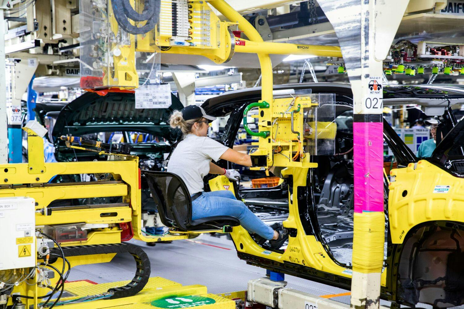 Toyota Indiana assembly line