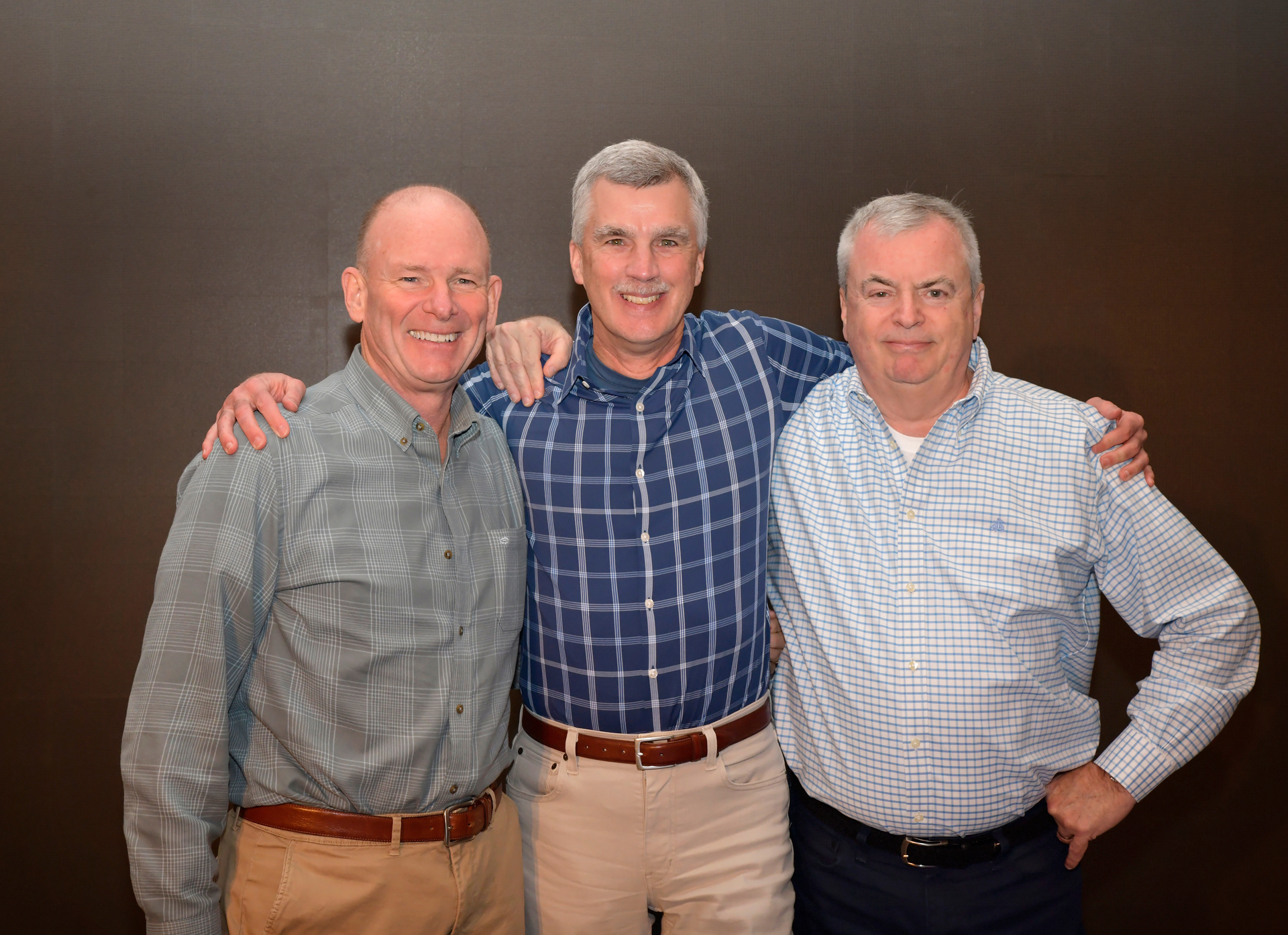 Pictured left to right: Bob Mudge, Chief Executive Officer, Chris Creager, Advisor and Board Member, and Tom Maguire, Chief Operating Officer.