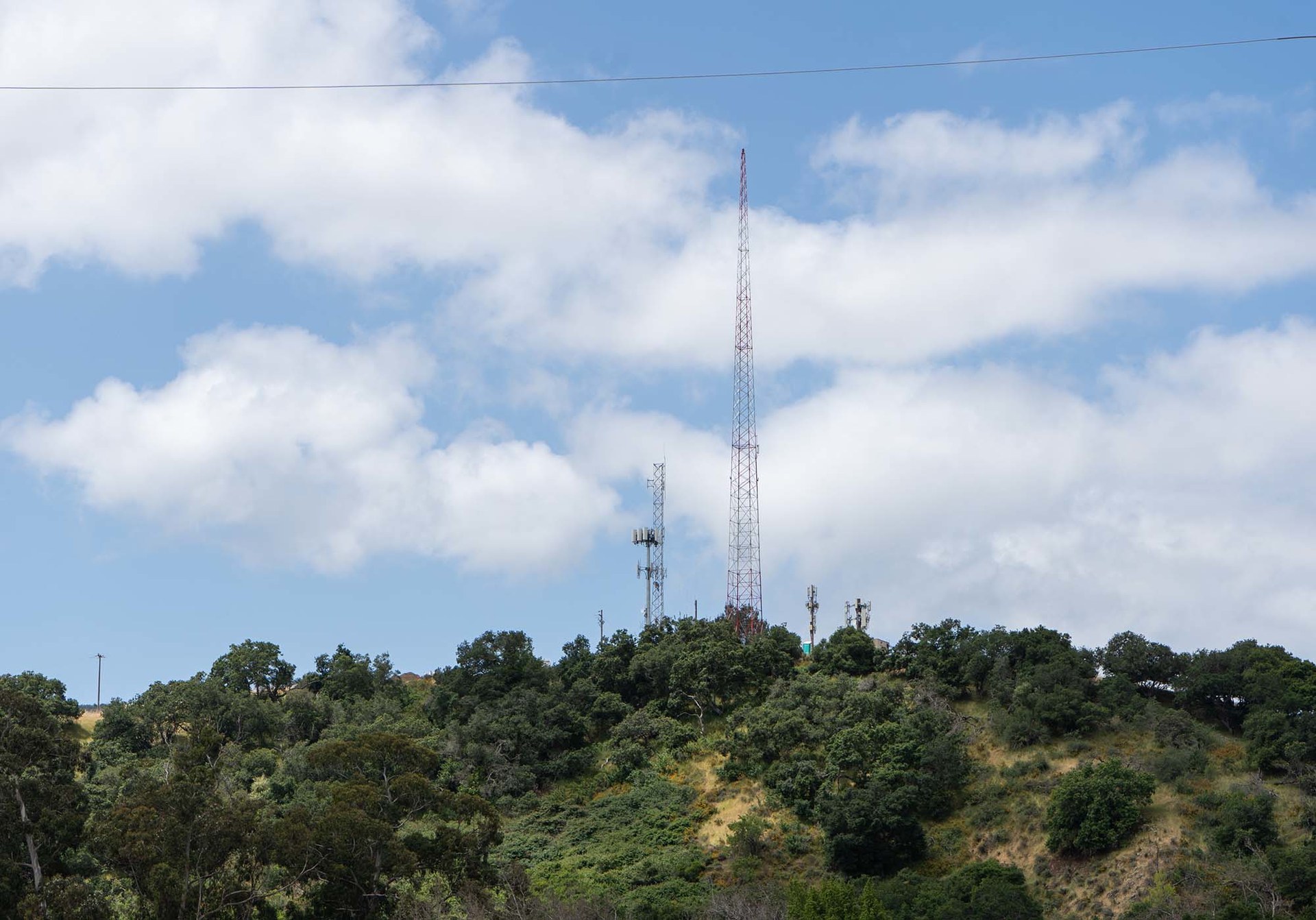 Cal Poly Radio Hill. (Courtesy of Cal Poly)