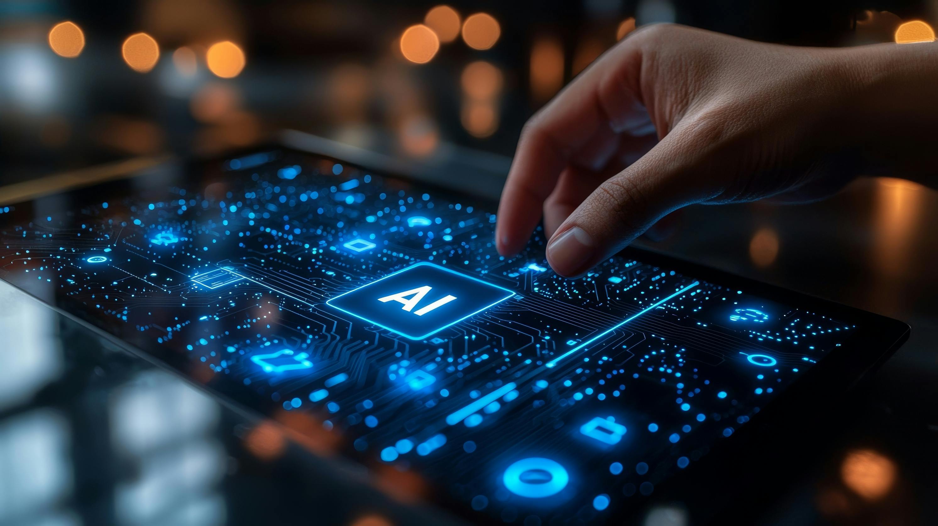 Man Utilizes A Website Or Software For Chatbots, Ai Chats, Image Generation, Coding, And Data Analysis With A Smart Robotic Ai Ai Generated