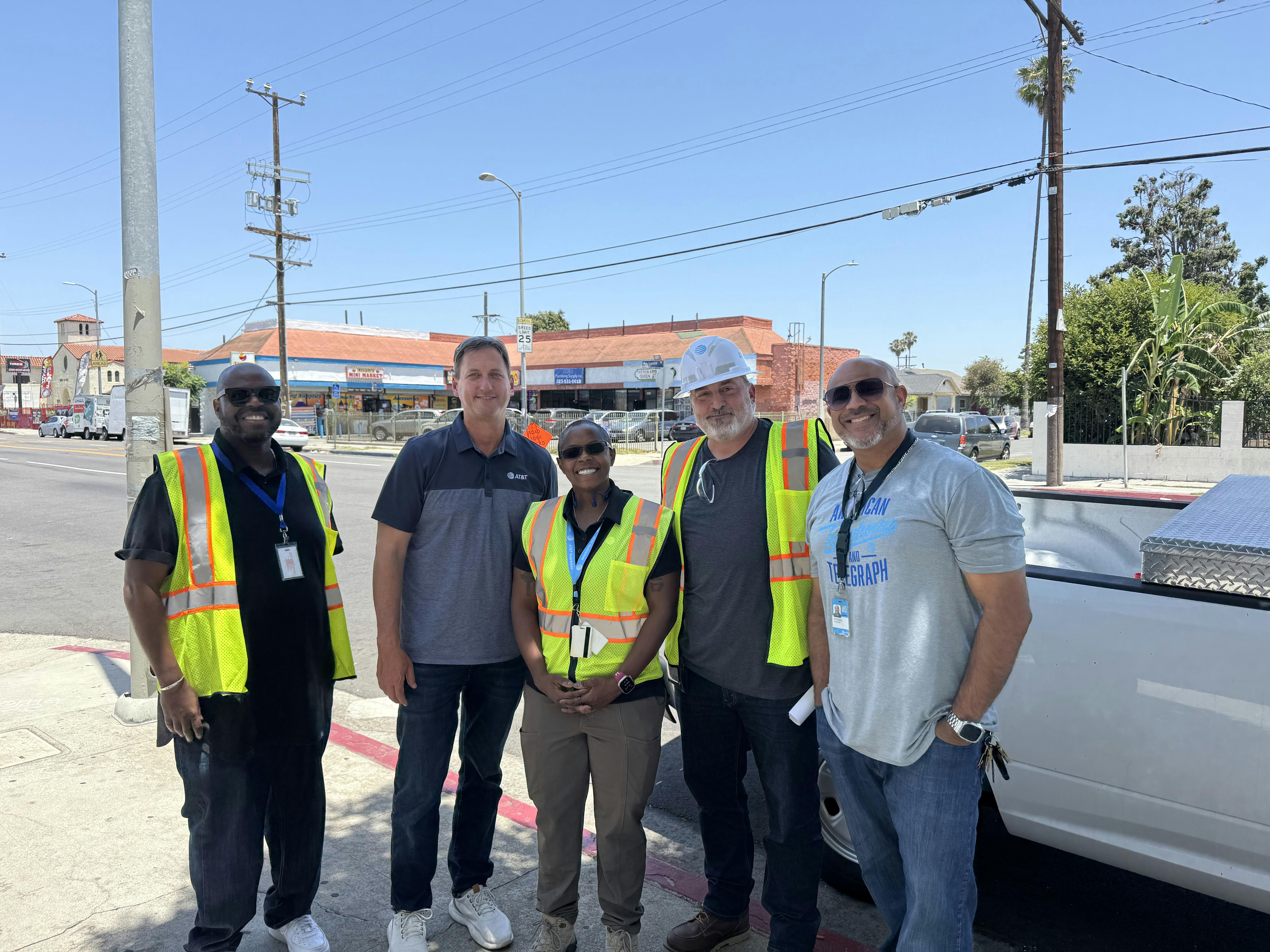 Los Angeles, California, field photo.