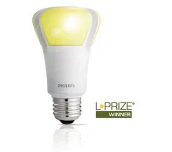The L Prize-winning 60W LED bulb from Philips Lighting is targeted to be on store shelves on Earth Day, April 22, 2012 The L Prize-winning 60W LED bulb from Philips Lighting is targeted to be on store shelves on Earth Day, April 22, 2012