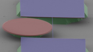 A resonator and nanostring interact with a laser to create an on-chip sensor that allows ultra-sensitive measurements.