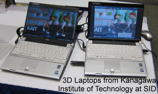 Disney is not the only company using 3D laser printing to fabricate clear and colored objects; Insight Media saw lenticular arrays for integral imaging and autostereoscopic 3D displays at SID 2012 that had been made with 3D printing techniques that were fabricated by the Kanagawa Institute of Technology and presented in SID poster paper P-1. (Courtesy Display Central)