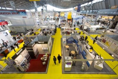 At VISION 2012 all exhibitors were in one hall for the first time.