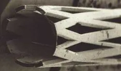 A laser micromachined biodegradable stent. A laser micromachined biodegradable stent.