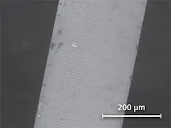 FIGURE 5. Picosecond lasers are able to cut glass for numerous applications, including ultrathin to hardened glass used in mobile displays and tablets. FIGURE 5. Picosecond lasers are able to cut glass for numerous applications, including ultrathin to hardened glass used in mobile displays and tablets.