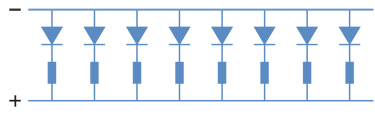 FIGURE 1. Schematic configuration of a SiPM device.