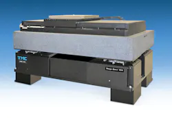 FIGURE 1. A large, massive Stage-Base vibration-isolation system from TMC is an example of the technology needed to satisfy the requirements for manufacturing precision and speed in the semiconductor industry. FIGURE 1. A large, massive Stage-Base vibration-isolation system from TMC is an example of the technology needed to satisfy the requirements for manufacturing precision and speed in the semiconductor industry.