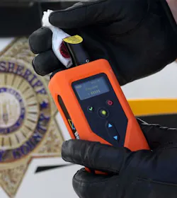 FIGURE 2. Narcotics are easily identified at a traffic stop in the field using the ReporteR Raman spectrometer. FIGURE 2. Narcotics are easily identified at a traffic stop in the field using the ReporteR Raman spectrometer.