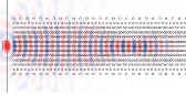 FIGURE 5a. A 2-D “photonic-noncrystal” lens consists of high-index rods that vary in density from the optical axis to create an approximately parabolic effective-index profile. FIGURE 5a. A 2-D “photonic-noncrystal” lens consists of high-index rods that vary in density from the optical axis to create an approximately parabolic effective-index profile.