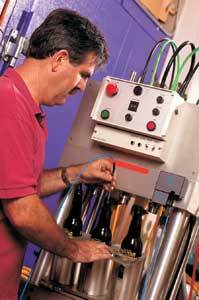 FIGURE 1. Advances in compact near-infrared spectrometers are bringing science to such food arts as beer brewing, shown here, and wine making.