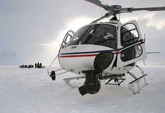 The gyro-stabilized V14 HD Cineflex camera system, shown here mounted on a helicopter for filming of the Discovery Channel&rsquo;s &ldquo;Planet Earth&rdquo; television series, was featured at the Axsys booth. Axsys collaborated with Cineflex on the imaging system.