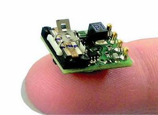 FIGURE 1. Optimized for high-volume applications in fluid delivery, endoscopy, and embedded zoom and autofocus functions in cameras, this patented mechanism is a motor and stage in one high-speed, ultraminiature package.