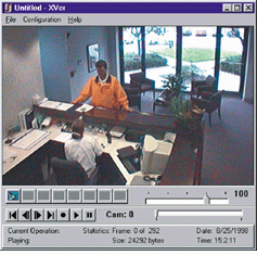 The digitization of image capture and handling is allowing integration of access control, surveillance, and other security-related functions in the commercial environment. A PCI-bus video capture and compression system enables fast video switching, digital video recording, and viewing from as many as eight cameras simultaneously.