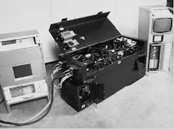 FIGURE 1. To facilitate airborne operation, this lightweight mid-IR DIAL lidar system has been designed with a relatively small footprint and has low power consumption. FIGURE 1. To facilitate airborne operation, this lightweight mid-IR DIAL lidar system has been designed with a relatively small footprint and has low power consumption.