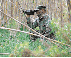 Camera incorporating uncooled focal-plane array is lightweight and economical without sacrificing performance.