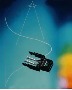 Radiometric calibrations ensure silicon-based sensor mimics response of human eye. Sensor integrates silicon photodiode with linear amplifier to provide response to incident illumination over a range of 100 to 1000 lm with a peak sensitivity at 550 nm; push-in mounting of IS474 optical integrated circuit simplifies assembly. Applications for this device include automatic light-level monitoring and instrumentation for measurement of incident light levels. Radiometric calibrations ensure silicon-based sensor mimics response of human eye. Sensor integrates silicon photodiode with linear amplifier to provide response to incident illumination over a range of 100 to 1000 lm with a peak sensitivity at 550 nm; push-in mounting of IS474 optical integrated circuit simplifies assembly. Applications for this device include automatic light-level monitoring and instrumentation for measurement of incident light levels.