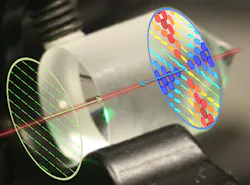 University of Glasgow physicists are using glass cones to create radially polarized light that could advance astronomy and microscopy applications. University of Glasgow physicists are using glass cones to create radially polarized light that could advance astronomy and microscopy applications.