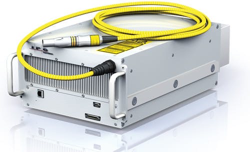 FIGURE 1. The YLR 150/1500 QCW laser module.