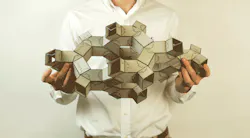 Harvard researchers have developed a general framework to design reconfigurable metamaterials that is scale independent, meaning it can be applied to everything from meter-scale architectures to reconfigurable nanoscale systems. Harvard researchers have developed a general framework to design reconfigurable metamaterials that is scale independent, meaning it can be applied to everything from meter-scale architectures to reconfigurable nanoscale systems.