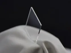 FIGURE 4. The cutting edge of a soda-lime glass sample using TLS. FIGURE 4. The cutting edge of a soda-lime glass sample using TLS.