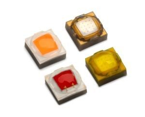 These are a few of the Luxeon C color LEDs from Lumileds. The color LEDs are hot-tested at 85&deg;C to ensure performance at application conditions, and provide thermal resistance of 2.8&deg;C/W.