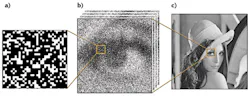 FIGURE 1. An illustration shows single-bit QIS image capture and computation. FIGURE 1. An illustration shows single-bit QIS image capture and computation.