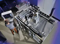 The next generation of additive manufacturing devices will be bigger and ready for large scale manufacturing as the device presented by the Fraunhofer ILT at the recent formnext. The next generation of additive manufacturing devices will be bigger and ready for large scale manufacturing as the device presented by the Fraunhofer ILT at the recent formnext.