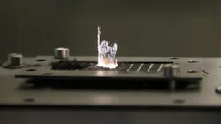 A 200-W ultrashort pulse laser from Amphos machines carbon fiber reinforced plastic. A 200-W ultrashort pulse laser from Amphos machines carbon fiber reinforced plastic.