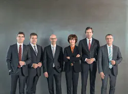 Trumpf managing board: (from left to right) Dr. rer. soc. Lars Grünert, Dr.-Ing. Heinz-Jürgen Prokop, Dr.-Ing. E. h. Peter Leibinger, Dr. phil. Nicola Leibinger-Kammüller, Dr.-Ing. Mathias Kammüller, Dr. Christian Schmitz. Trumpf managing board: (from left to right) Dr. rer. soc. Lars Grünert, Dr.-Ing. Heinz-Jürgen Prokop, Dr.-Ing. E. h. Peter Leibinger, Dr. phil. Nicola Leibinger-Kammüller, Dr.-Ing. Mathias Kammüller, Dr. Christian Schmitz.