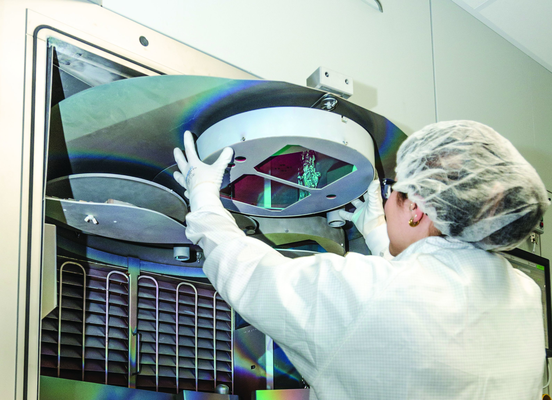 Plasma-ion-assisted deposition (PIAD) produces high-quality optical thin film layers; PIAD films have the desired properties of complete oxidation and high packing density distributed over a wide substrate area.