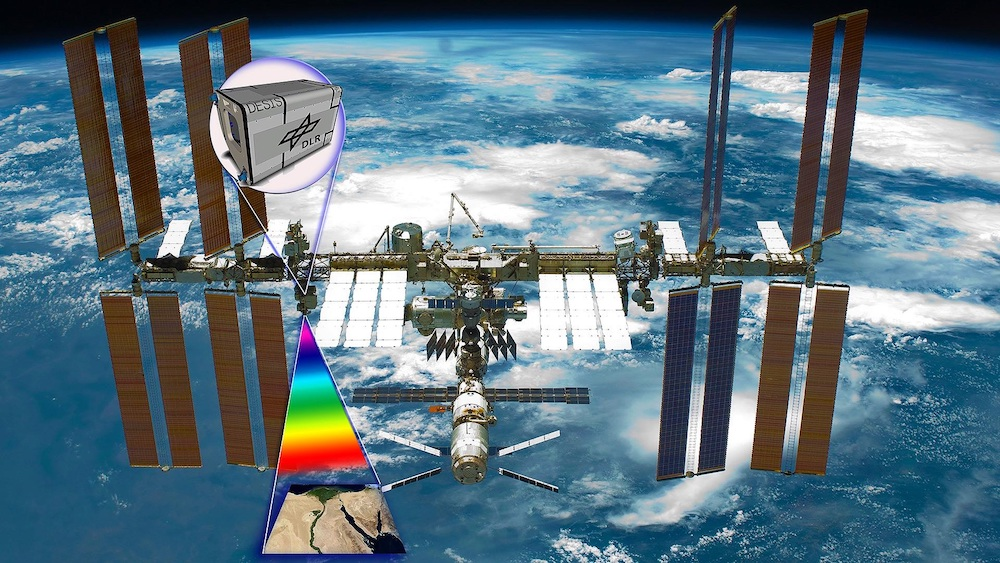DESIS aboard the International Space Station.