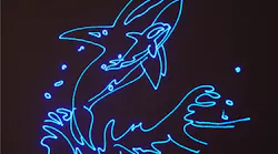 FIGURE 1. Laser light show galvos don't require high precision, but they do need high speed to quickly move different colors of laser beams to form changing shapes. FIGURE 1. Laser light show galvos don't require high precision, but they do need high speed to quickly move different colors of laser beams to form changing shapes.