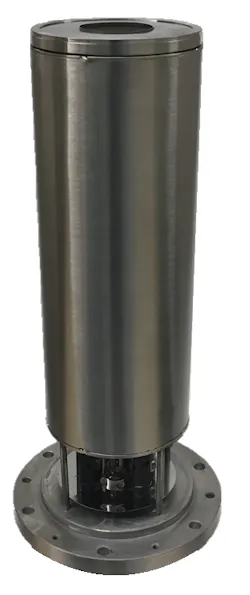 FIGURE 3. Veeco thermal evaporation source developed for deposition of Ag-Mg thin films for OLED device structures. FIGURE 3. Veeco thermal evaporation source developed for deposition of Ag-Mg thin films for OLED device structures.