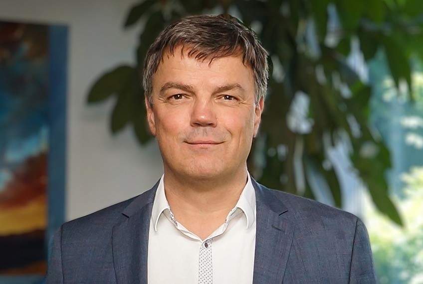 FIGURE 1. Thomas Laurent, manager of the newly established subsidiary of M Squared in Berlin.