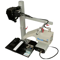 FIGURE 1. The starter kit comprises a hyperspectral sensor (VNIR or SWIR), illumination kit, full software control, and a moving stage to properly scan materials of interest. FIGURE 1. The starter kit comprises a hyperspectral sensor (VNIR or SWIR), illumination kit, full software control, and a moving stage to properly scan materials of interest.