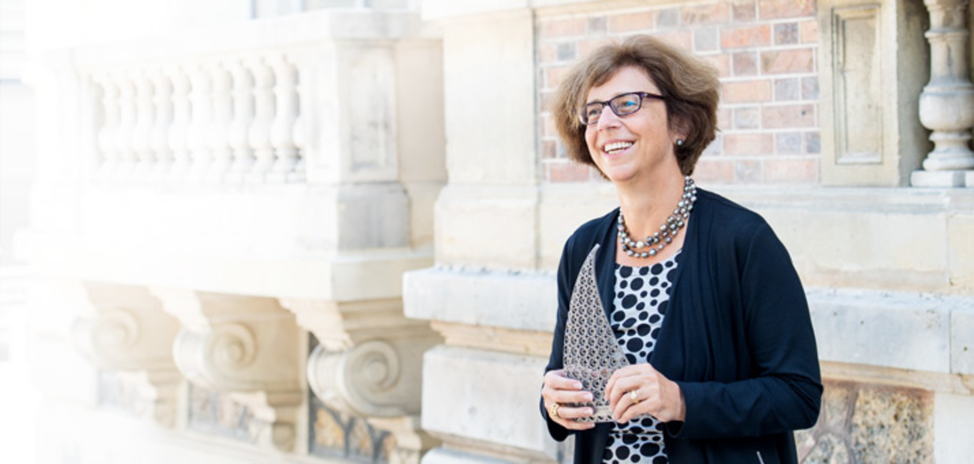 Ursula Keller, winner of the European Inventor Award 2018 in the category 'Lifetime Achievement,' at the award ceremony in Paris, Saint-Germain-en-Laye on 7 June.