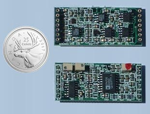 Modulator Bias Controllers showing the chip.