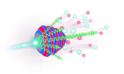 ZEUS’s full-power 3 PW laser pulse collides with an electron beam, and this creates pairs of electrons and their antiparticles, positrons, from the vacuum. This experiment will probe extreme aspects of quantum electrodynamics, the leading theory explaining the interaction of light and matter. ZEUS’s full-power 3 PW laser pulse collides with an electron beam, and this creates pairs of electrons and their antiparticles, positrons, from the vacuum. This experiment will probe extreme aspects of quantum electrodynamics, the leading theory explaining the interaction of light and matter.