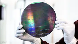 A SiN wafer with photonic integrated circuits manufactured on imec’s advanced 200 mm line. A SiN wafer with photonic integrated circuits manufactured on imec’s advanced 200 mm line.