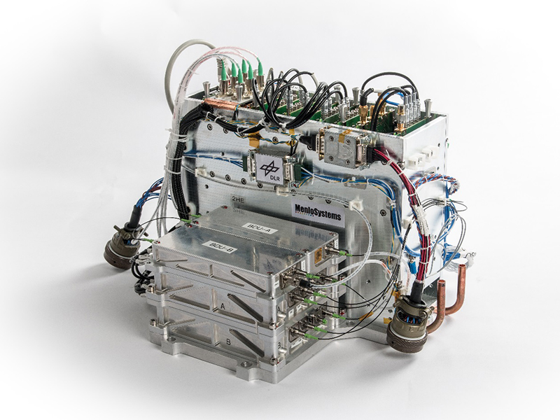 Shown is the FOKUS II dual comb system.