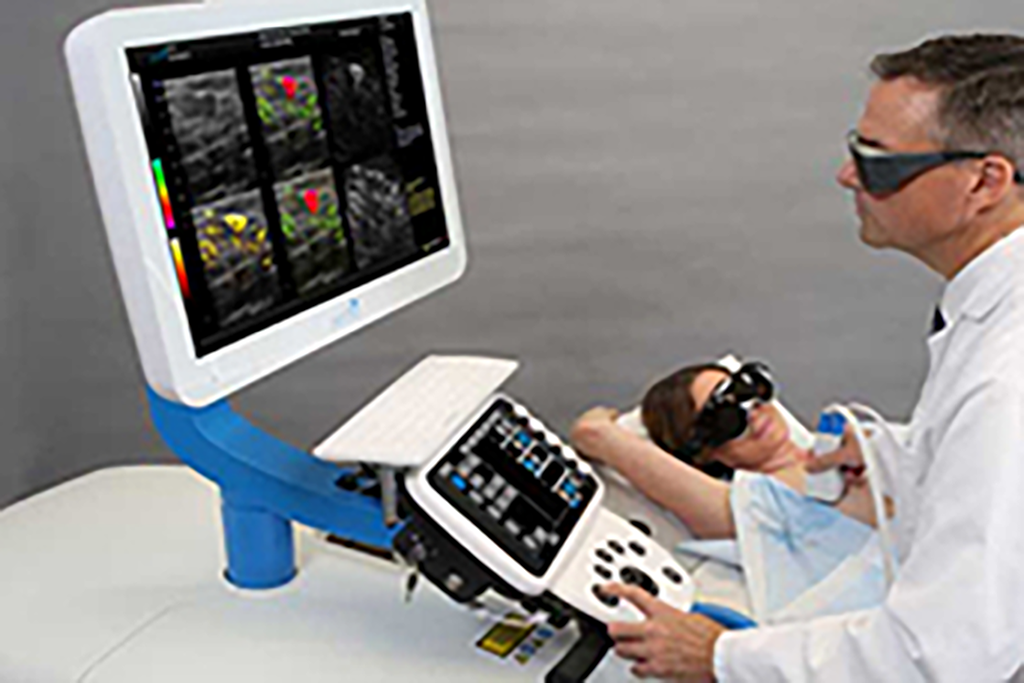 FIGURE 1. Imagio breast imaging system from Seno Medical (San Antonio, TX).