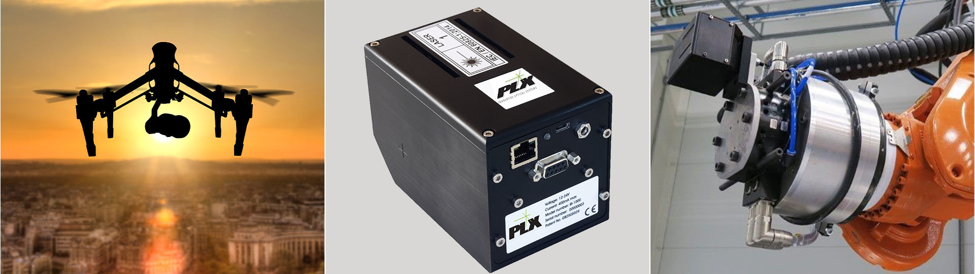 With arc-second accuracy, PLX's real-time beam steering technology significantly improves counter-drone, free-space optics applications and the accuracy of industrial robotics.