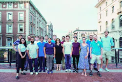 FIGURE 1. Michal Lipson (center) and her Nanophotonics Group, including Mateus Corato-Zanarella (front row, third from left). FIGURE 1. Michal Lipson (center) and her Nanophotonics Group, including Mateus Corato-Zanarella (front row, third from left).