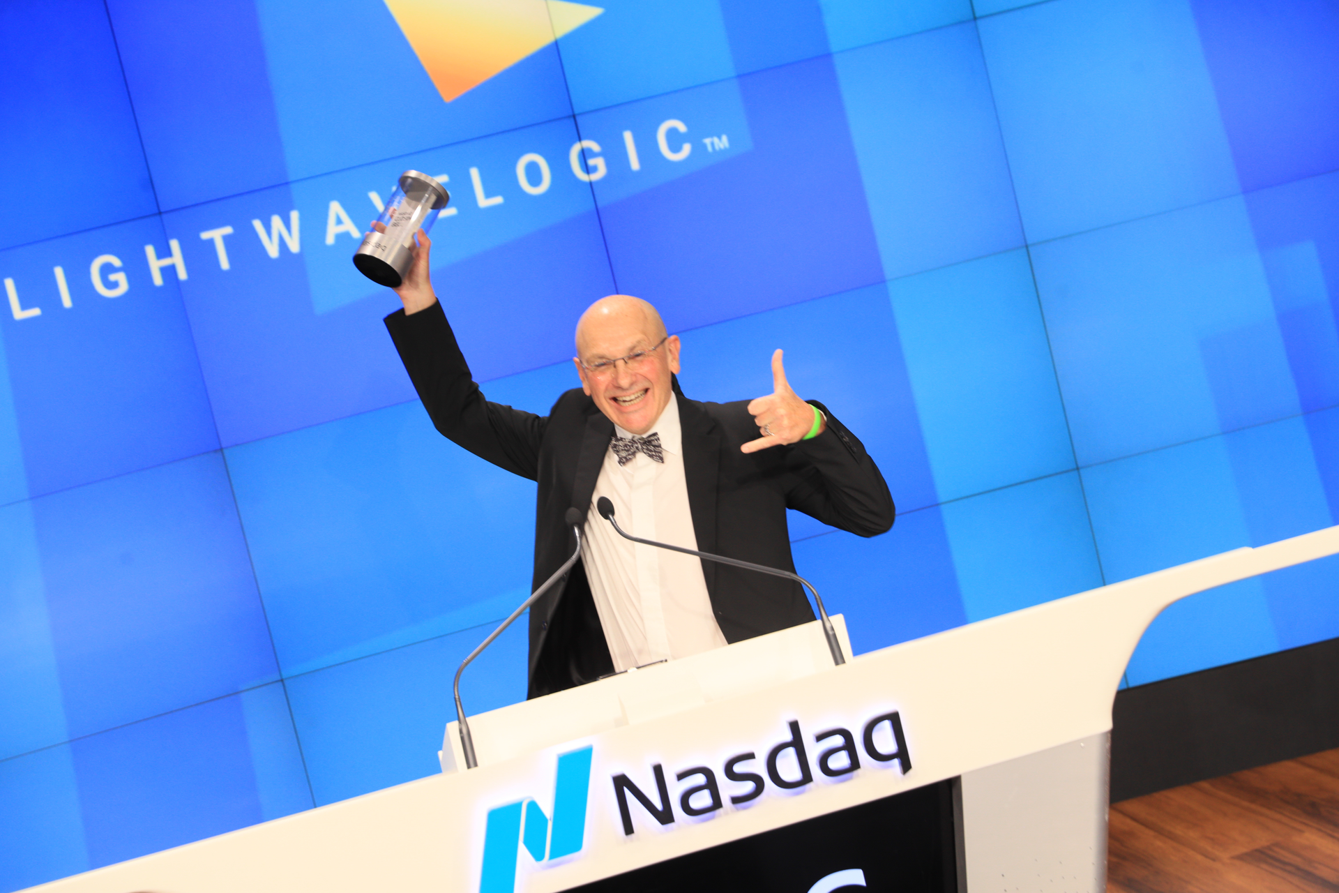 Michael Lebby, CEO of Lightwave Logic.