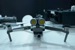 Industrial drone with dual camera Industrial drone with dual camera