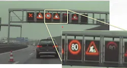 FIGURE 1. LED image flicker can create a problem in HDR camera systems for traffic lights, as shown in the close-up. FIGURE 1. LED image flicker can create a problem in HDR camera systems for traffic lights, as shown in the close-up.