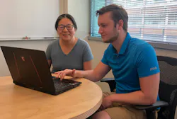 Shan-Wen Tsai (left) and Troy Losey. Shan-Wen Tsai (left) and Troy Losey.